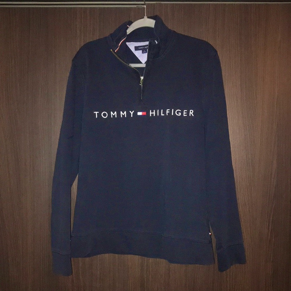 Navy Blue Tommy Hilfiger Sweater - Size M